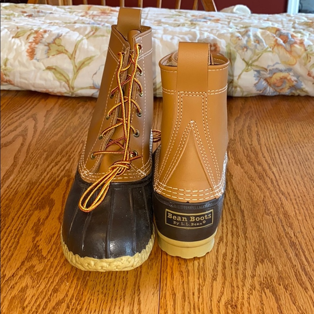 8” Bean Boots (Tan/Brown)